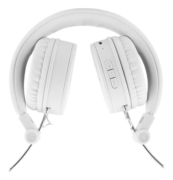 STREETZ BT-kuulokemikrofoni, kokoon taittuva, on-ear, 3,5mm, valkoinen