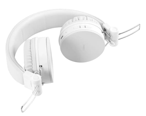 STREETZ BT-kuulokemikrofoni, kokoon taittuva, on-ear, 3,5mm, valkoinen