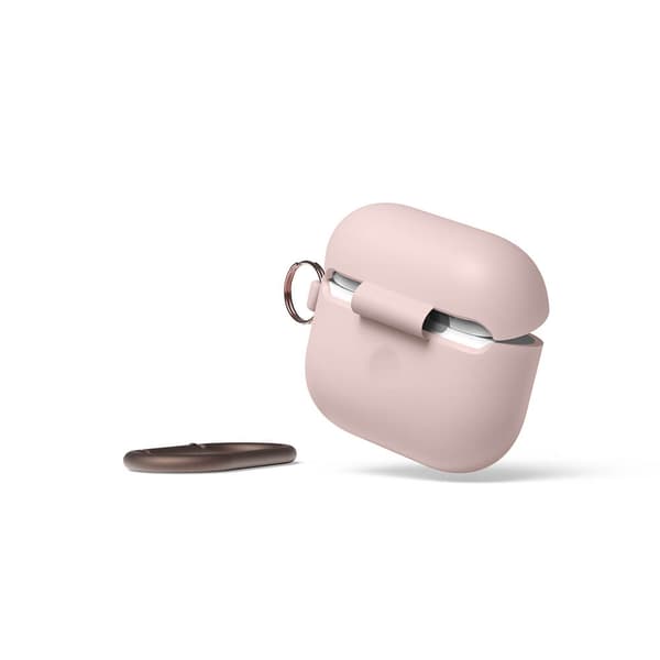 Elago AirPod 3 Hang Silikoneetui Sand Pink