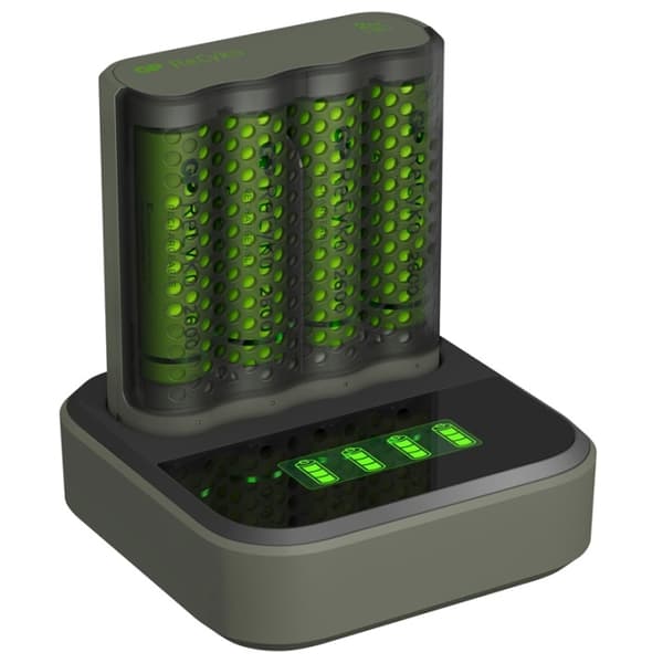 GP ReCyko 1st M451 Laddare USB do Harmaa