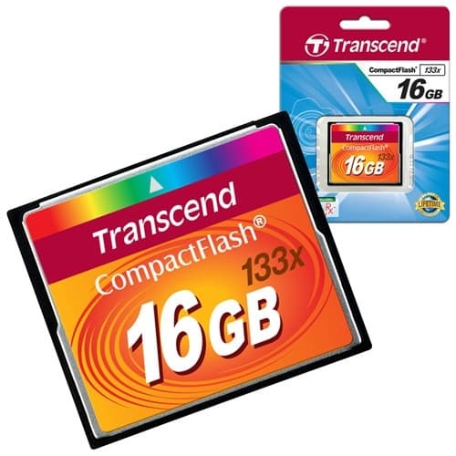 Transcend CompactFlash  16GB  133x