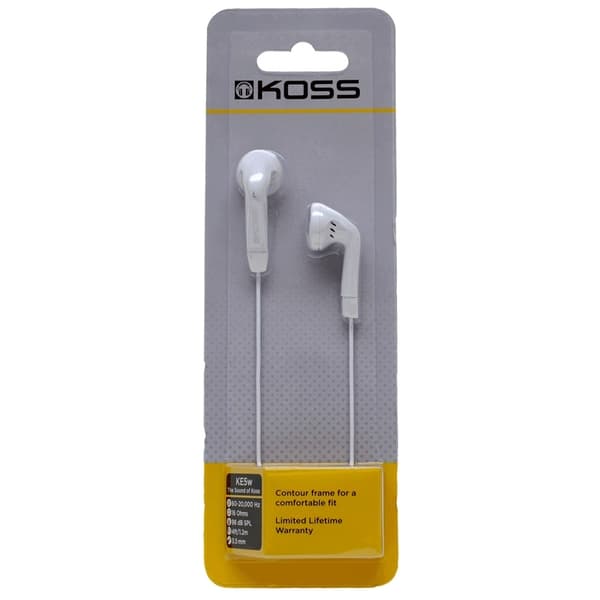 KOSS Øreplugger KE5 In-Ear Hvit