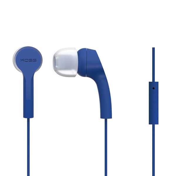 Koss Hörlur KEB9i In Ear Mic Blå