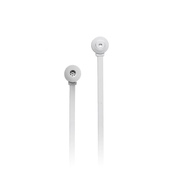 KitSound Hörlur Ribbons Vit In-Ear Trådlös Mic