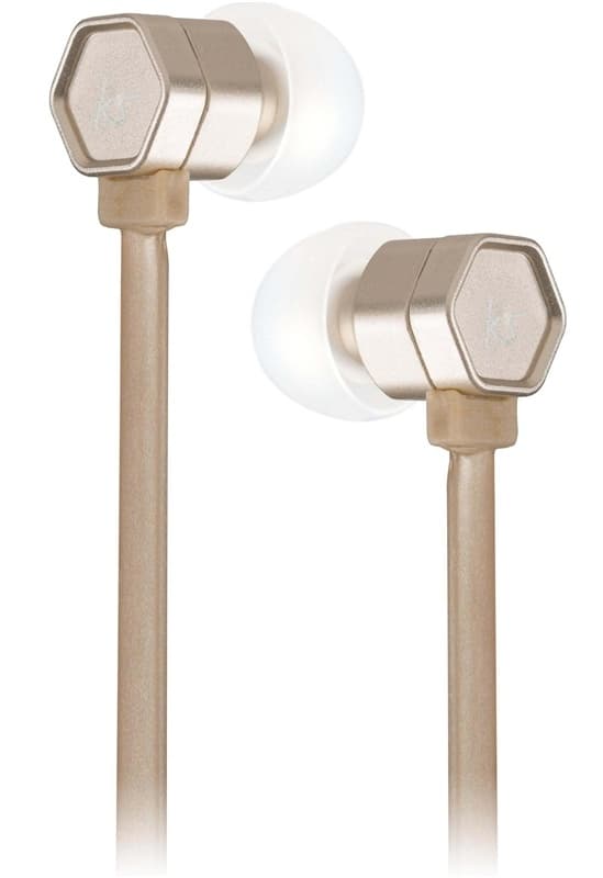 KitSound Hörlur Hive Guld In-Ear Trådlös Mic