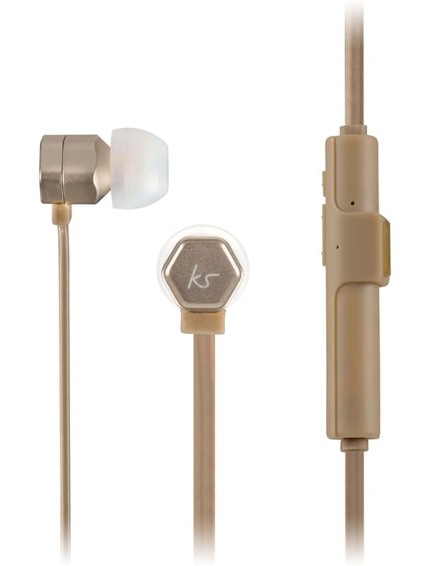 KitSound Hörlur Hive Guld In-Ear Trådlös Mic