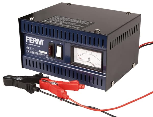 FERM BCM1021 Batterioplader 6V/12V – DIY