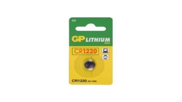 GP Batterier Knapcelle CR1220 lithium 3V