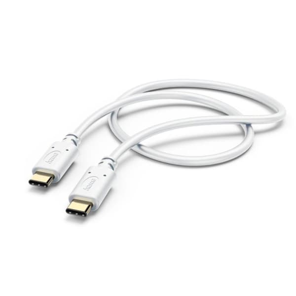 Hama Ladekabel USB-C - USB-C 1,5 M Hvid