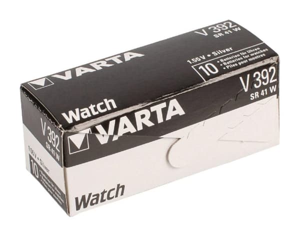 Varta V392 Knapcellebatteri Sølv