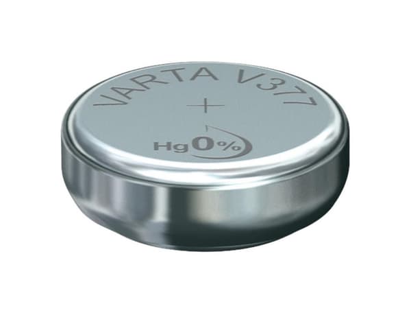 Varta V377 Knapcellebatteri Sølv