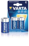 Miniatyrbillede 1 af 6: Varta 4914/2b Batteri Alkaline C/lr14 1,5 V High Energy 10 blærer