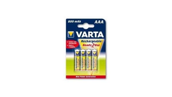 Varta 56703 Ready2Use 4xAAA genopladelige batterier