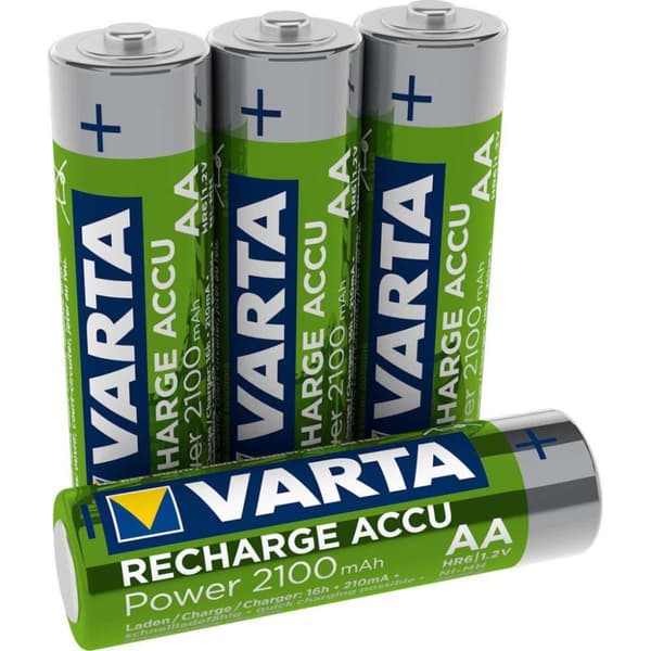 Varta VARTA-56706B Genopladeligt Nimh-batteri AA 1,2 V DC 2100 Mah 4 Blisterkort