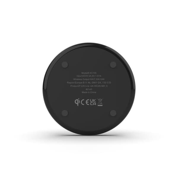 Rapoo XC105 Wirless QI Charging Base Svart