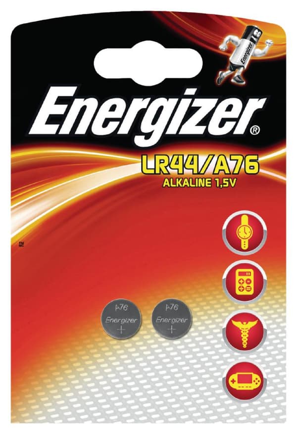 Energizer EN-623055 Alkaline Battery Lr44 1,5 V 2 Blister