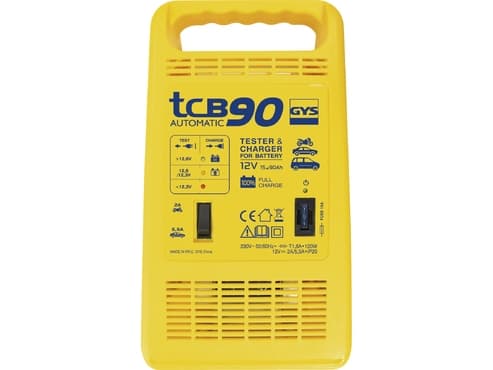 GYS TCB 90, Vekselstrøm, 120 W, 2 A, 12 V, 230 V, IP20