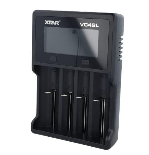 XTAR VC4SL akkulaturi Li-ion / Ni-MH / Ni-CD 18650