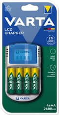 Miniatyrbilde 3 av 4: LCD Charger (typ 57070) inkl. 4x AA 2600 mAh
