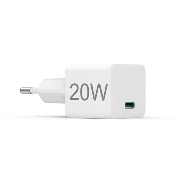 Hama Quick Charger USB-C PD/Qualcomm® Minilader 20 W Hvid