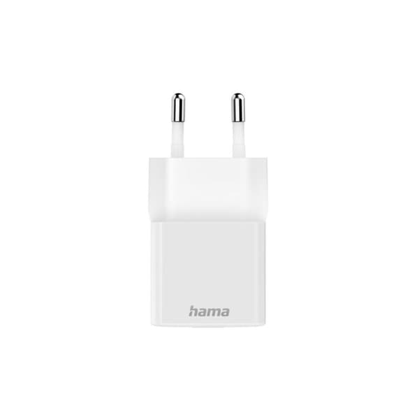 Hama Quick Charger USB-C PD/Qualcomm® Minilader 20 W Hvid