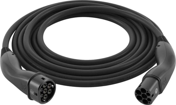 LAPP MOBILITY latauskaapeli tyyppi 2, enintään 22 kW, 5 m, musta (61781)