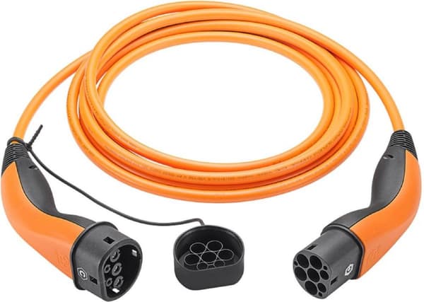 LAPP MOBILITY latauskaapeli tyyppi 2, enintään 7,4 kW, 7 m, oranssi (61791)