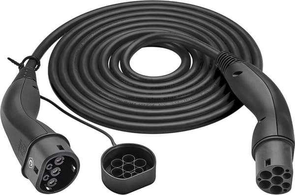 LAPP MOBILITY HELIX® latauskaapeli tyyppi 2, enintään 7,4 kW, 5 m, musta (61794)