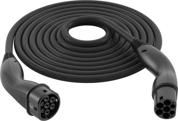 LAPP MOBILITY HELIX® latauskaapeli tyyppi 2, enintään 22 kW, 5 m, musta (61795)
