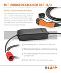 Miniatyrbillede 3 af 6: LAPP MOBILITY Mobil ladestation Basic, Type 2, CEE, op til 11 kW, 6 m (64695)