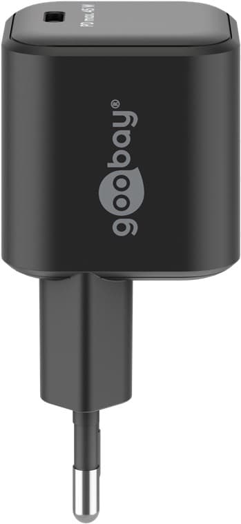 USB-C™ PD GaN hurtiglader Nano (45 W) svart