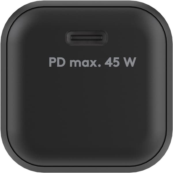 USB-C™ PD GaN hurtiglader Nano (45 W) svart