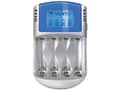 Miniatyrbilde 5 av 5: Varta LCD Charger - 2-4 t batterilader - (for 4xAA/AAA) + AC-strømadapter + bilstrømadapter - 4 x batterier lader - 1400 mA