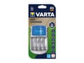 Miniatyrbilde 2 av 5: Varta LCD Charger - 2-4 t batterilader - (for 4xAA/AAA) + AC-strømadapter + bilstrømadapter - 4 x batterier lader - 1400 mA