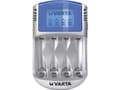 Miniatyrbilde 1 av 5: Varta LCD Charger - 2-4 t batterilader - (for 4xAA/AAA) + AC-strømadapter + bilstrømadapter - 4 x batterier lader - 1400 mA