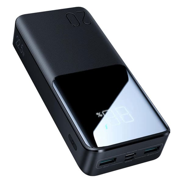 Joyroom Powerbank 20000mAh 22,5W PD QC3.0 - Sort Sort