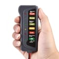 Miniatyrbild 4 av 4: Batteritestare - Universal - 12V - 6 LED-display - Grå färg - Gnistfri säkerhet