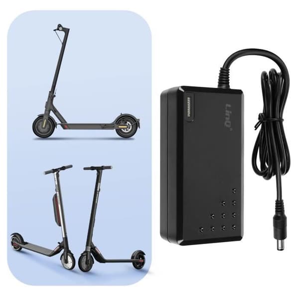 Skoterladdare - LINQ - M365 Essenstial 1S - 42V - 1,5A - 63W
