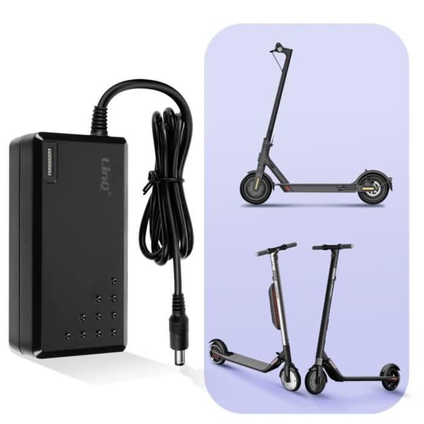 Skoterladdare - LINQ - Ninebot - 29,4V - 2A - 58,8W