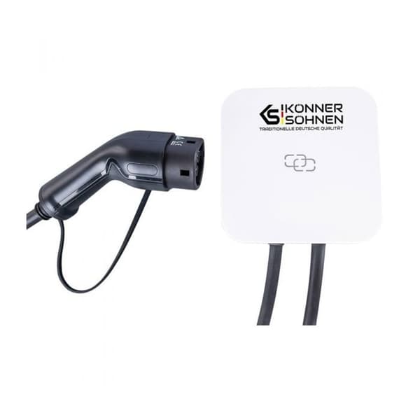 Laddstation för elfordon KS P32/3, effekt 22 kW, Typ 2, märkström 32A, spänning 400 V, kabel 5 m