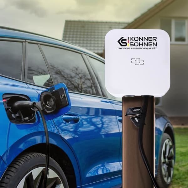 Laddstation för elfordon KS P32/1, effekt 7 kW, Typ 2, märkström 32A, spänning 230 V, kabel 5m