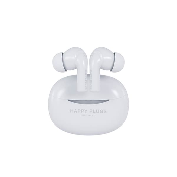 Happy Plugs Kuuloke Joy Pro In-Ear ANC Valkoinen