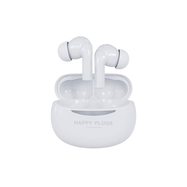 Happy Plugs Kuuloke Joy Pro In-Ear ANC Valkoinen