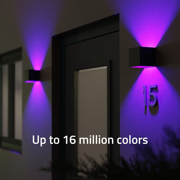 Hombli Smart Vägglampa Inomhus och Utomhus RGB CCT Svart