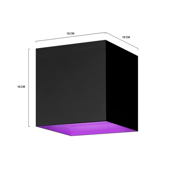 Hombli Smart Vägglampa Inomhus och Utomhus RGB CCT Svart