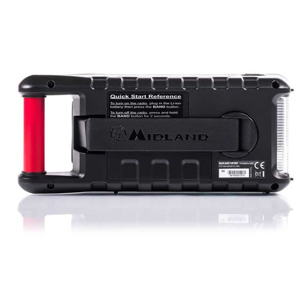 Midland Emergency Power Bank Er300 Rød,Sort