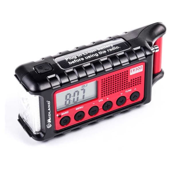 Midland Emergency Power Bank Er300 Rød,Sort