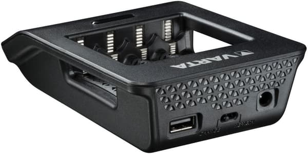 Varta LCD Smart Charger+ (typ 57684) inkl. 4x AA 2100 mAh laddar upp till 4x AA-batterier eller AAA-batterier (NiMH) samtidigt