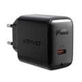 Miniatyrbilde 1 av 5: Wall Charger Acefast A1 PD20W, 1x USB-C (black)