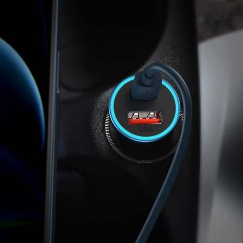Baseus Car Charger Golden Contactor Pro Fast Type C / USB 40W, PD 3.0, QC 4.0+ SCP, FCP, AFC, Blue (CCJD-03)